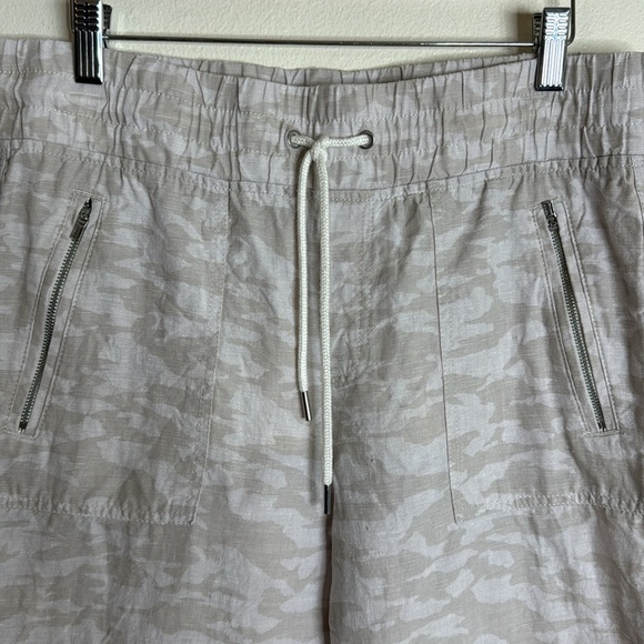 Athleta ladies Cabo tide linen jogger 100% linen pants size 10 - Picture 4 of 11